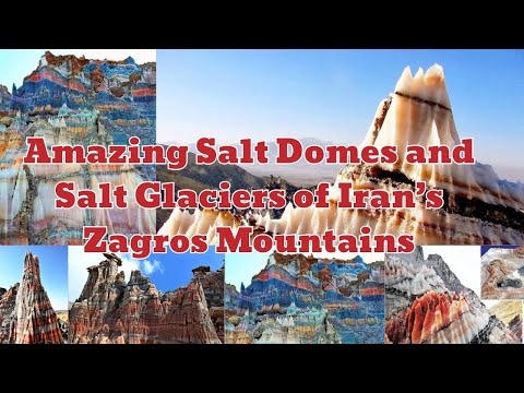 Amazing Salt Domes and Salt Glaciers of Iran’s Zagros Mountains