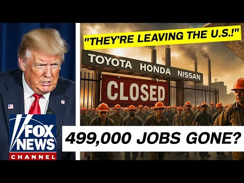 Toyota, Honda &amp; Nissan Just CRUSHED U.S. Jobs — 499,000 At Risk! (Trump Didn’t See This Coming!)