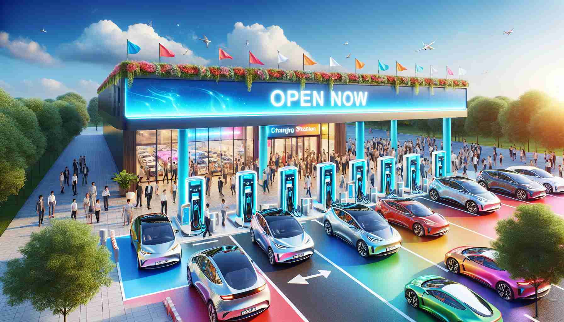 Exciting News for Electric Vehicle Owners! Major Charging Station Opens Exciting News for Electric Vehicle Owners! Major Charging Station Opens
