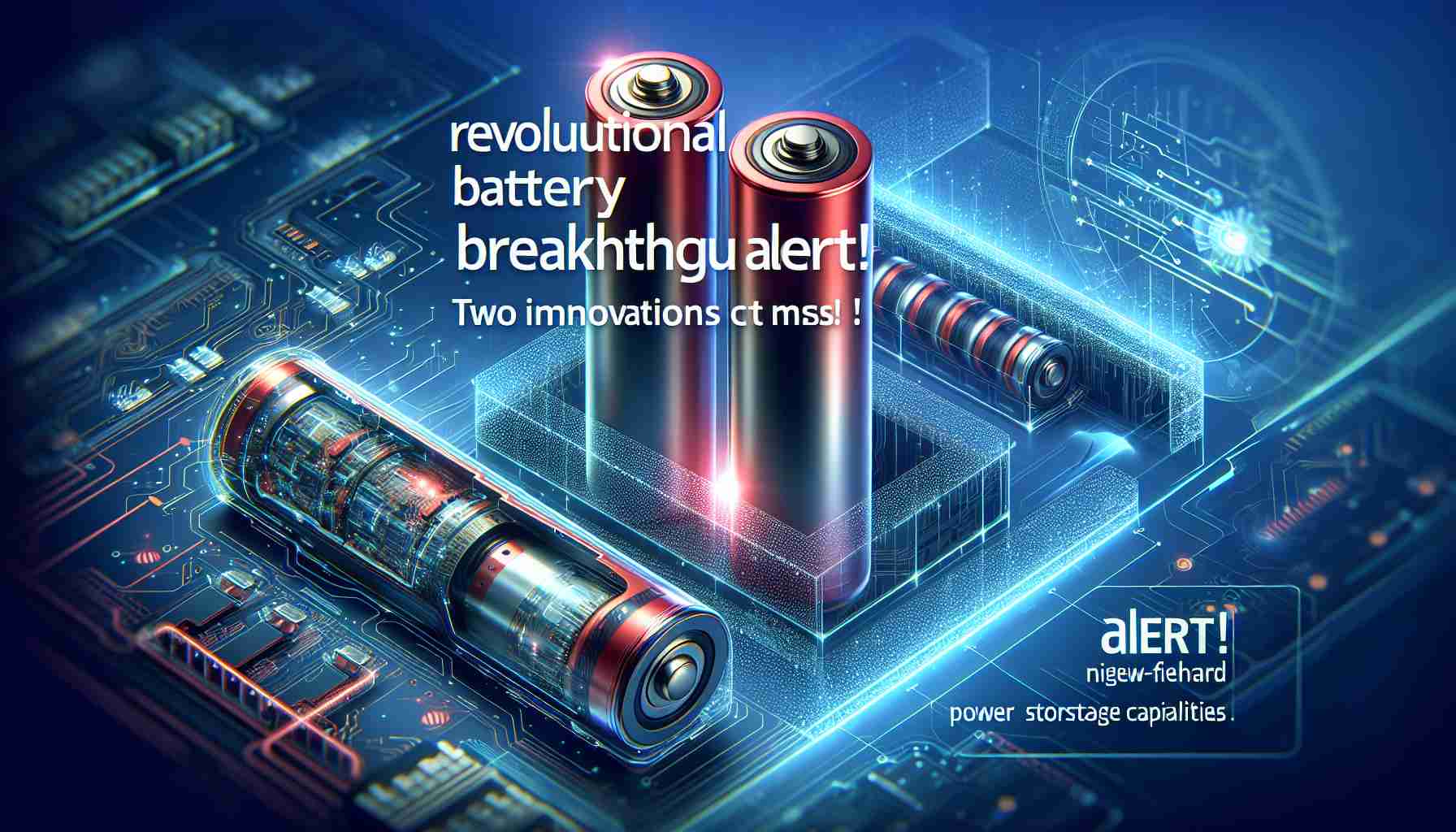 Revolutionary Battery Breakthrough Alert! Two Innovations You Can’t Miss