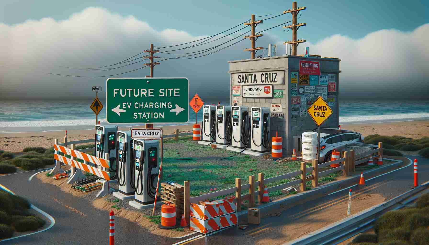 Funding in Limbo: Santa Cruz’s EV Charging Plans at Risk