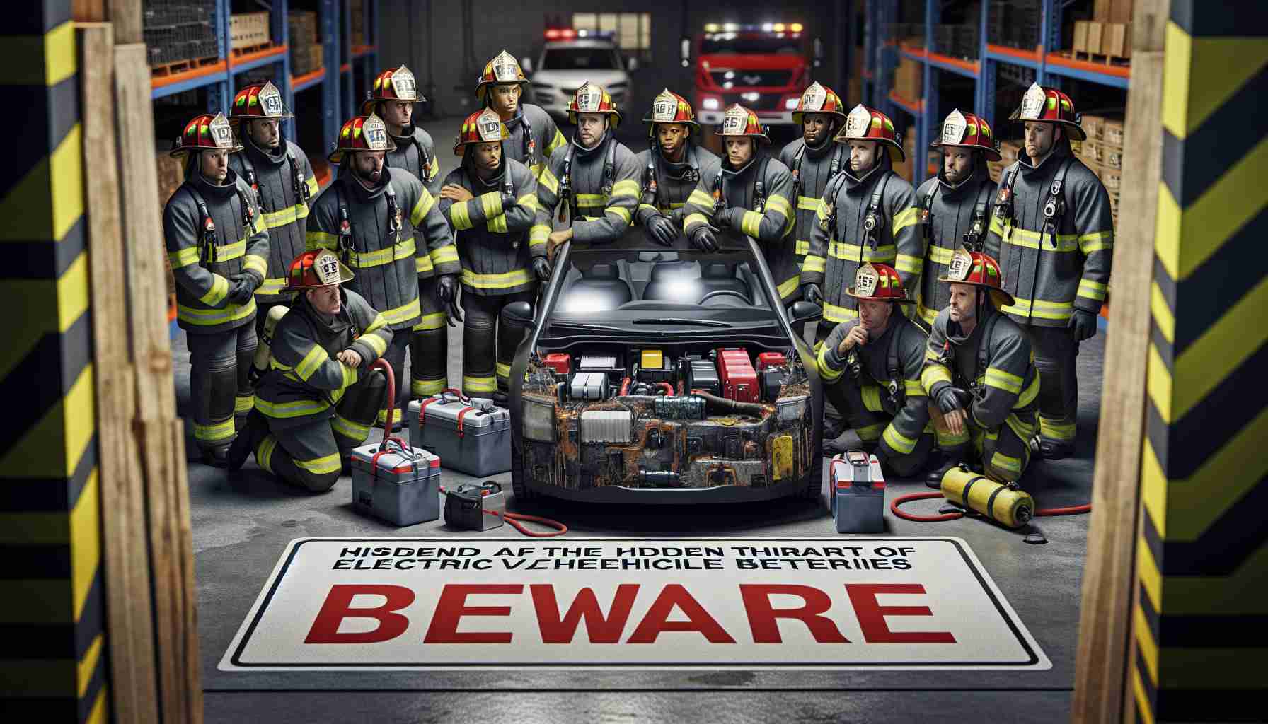 Firefighters Beware! The Hidden Dangers of Electric Vehicle Batteries Firefighters Beware! The Hidden Dangers of Electric Vehicle Batteries