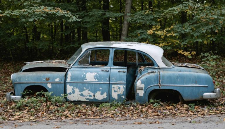 Minaccia Nascosta: L'Impatto Ambientale Selvaggio delle Auto Abbandonate 