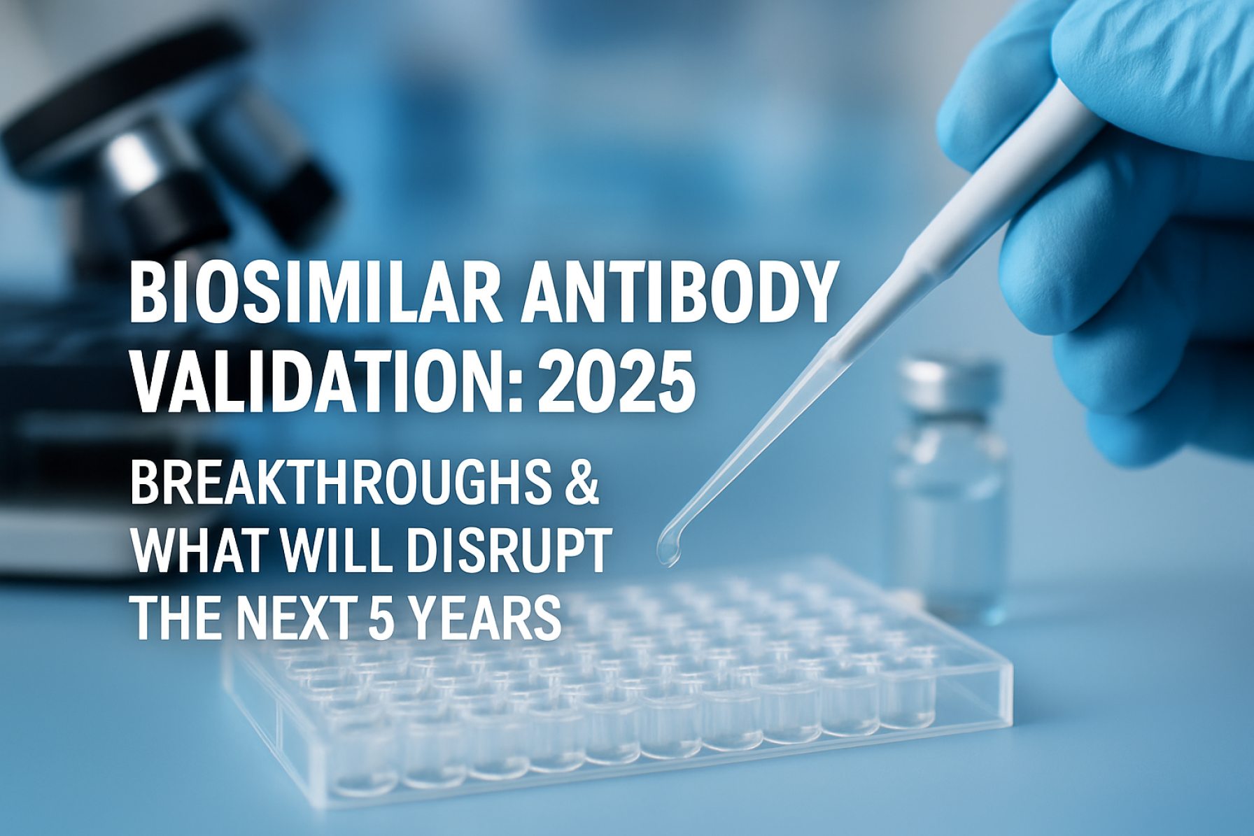Biosimilar Antibody Validation: 2025 Breakthroughs & What Will Disrupt the Next 5 Years Biosimilar Antibody Validation: 2025 Breakthroughs & What Will Disrupt the Next 5 Years